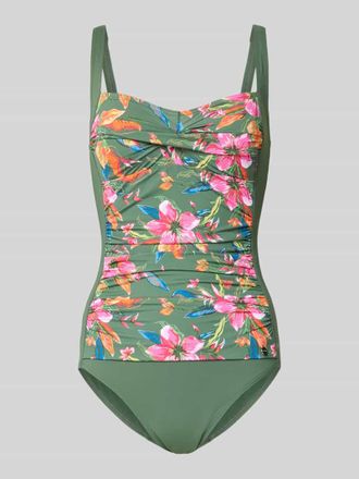 Lascana Badeanzug mit Drapierungen Modell Malia in Oliv, Gr&ouml;&szlig;e 38B