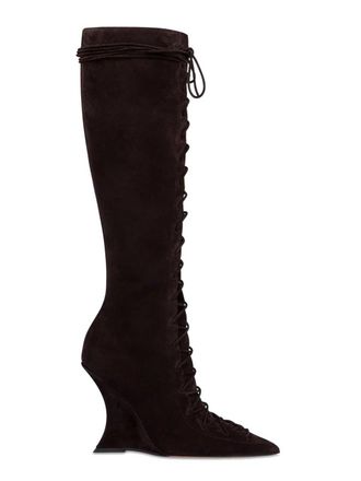 PARIS TEXAS Nina Lace up Boot 105