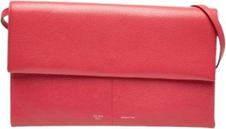 Celine Pre-owned Clutches, female, Red, Size: ONE SIZE Pre-owned Shoulder Bag
