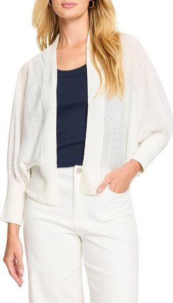 Nic+Zoe Crush Open Front Cardigan in Classic Cream at Nordstrom Rack, Size Small/medium