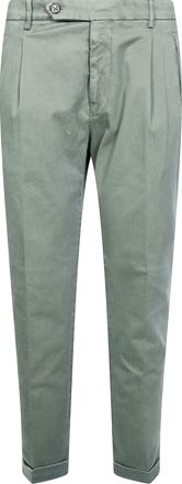 Berwich Green Tailored Cuffed Formal Pants