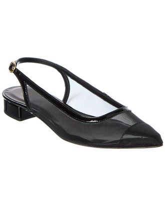 Bruno Magli M By Bruno Magli Polina Mesh & Leather Slingback Pump