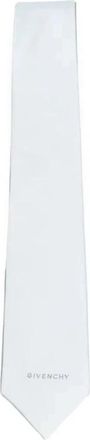 Givenchy Stropdas - Heren - Stropdassen - Wit - ONE Size - Accessoires