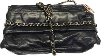 Chanel Pre-owned Vintage Clutch Bag - Dames - Vintage Clutch - Zwart - ONE Size - Vintage