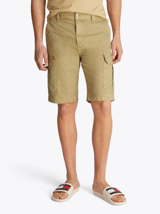 Tommy Jeans Cargoshorts TOMMY JEANS TJM OTIS TWILL REG CARGO SHORT, Herren, Gr. 30, N-Gr, relic tan, Twill, Obermaterial: 100% Baumwolle, Hosen Cargoshorts