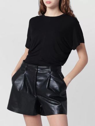 Anine Bing short sleeve round neck relaxed fit top