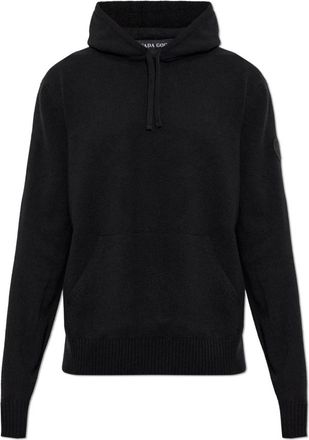 Canada Goose Zinnia Hooded Sweater - Heren - Hoodies - Zwart - 2XL - Wol - Hoodies & sweatvesten