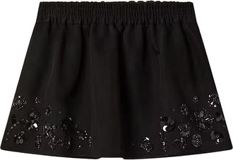 Golden Goose Sequin Short Skirt - Dames - Korte rokken - Zwart - M - Katoen - Rokken