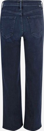 Mother Womens Jeans Stretch Cotton-Blend Dark Denim