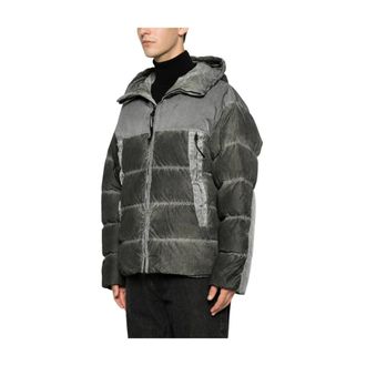 C.P. Company Hooded Padded Jacket - male - C.P. Company - Down Jackets - Gray - L - Jackets