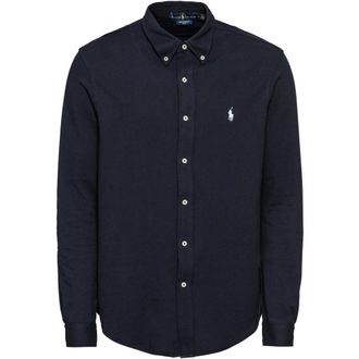 Ralph Lauren Katoenen overhemd - Heren - Casual Overhemden - Blauw - XL - Katoen - Overhemden