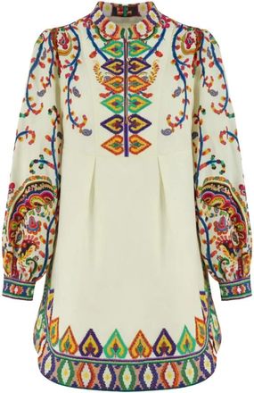 Etro Lightweight Tunic Dress - Dames - Korte kleedjes - Veelkleurig - XS - Kleedjes