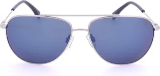 GAP Mens Silver Tone Pilot Sunglasses SGP410-3