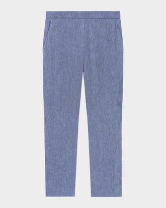 24SS完売品Theory Cotton Denim Cl Trouser DA Theory(セオリー) COTTON DENIM CL TROUSER D A - YAMAROKU