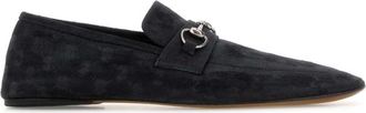 Gucci Black Slip On Loafers