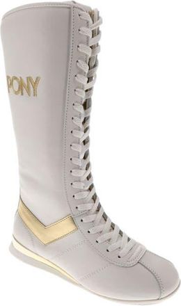 Pony KO-80 Extra High Sneakers in Snow White/gold at Nordstrom, Size 7.5