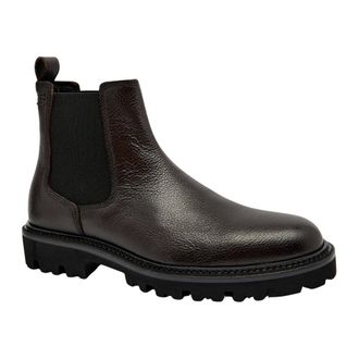 HUGO BOSS Hugo, Chelsea Boots, male, Brown, Size: 10 US Chelsea Boots