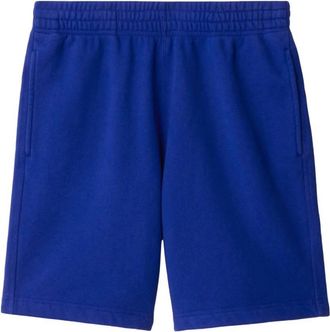 Burberry EKD Embroidered Cotton Blend Shorts, Size X-Large