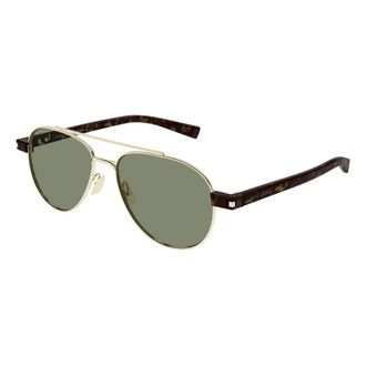 Saint Laurent Sunglasses, male, Yellow, 54 MM, SL 843 Sunglasses