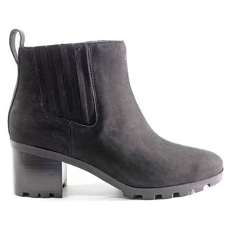 Vionic Wilma Nubuck Womens Ankle Boots - Black - Size:UK 5.5