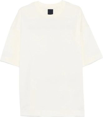 Juun.J Ghost Over Fit Short Sleeve - Heren - T-shirts - Beige - S - Katoen - Tops