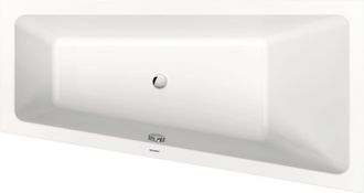 Duravit Duravit - No.1 Ba&ntilde;era Empotrada, Trapezoidal, 1600x850mm, 1