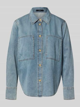 someday Someday Jeansbluse in Denim-Optik Modell Zutie in Jeansblau, Größe 36