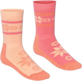 Kari Traa Rusa Sock 2-Pack Wintersocken f&uuml;r Damen | rosa