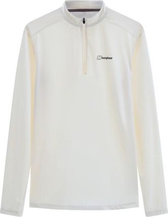 Berghaus 24/7 Tech Tee L/S HZ Funktionsshirt f&uuml;r Herren | grau/wei&szlig;