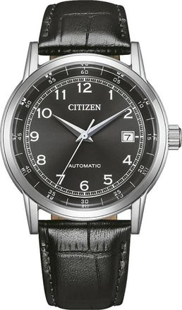 Citizen Mechanical Automatic Black Dial Mens Watch NJ0210-05E
