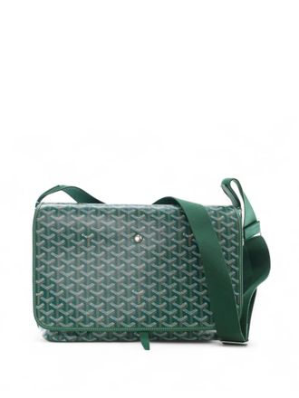 Goyard 2023 Goyardine Capetien MM Messenger crossbody bag - women - Fabric/Leather - One Size - Green
