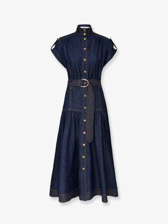 Zimmermann Vestito lungo in denim - ZIMMERMANN - gender_Woman