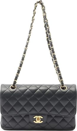Chanel small Matelasse Double-Flap shoulder bag - Black