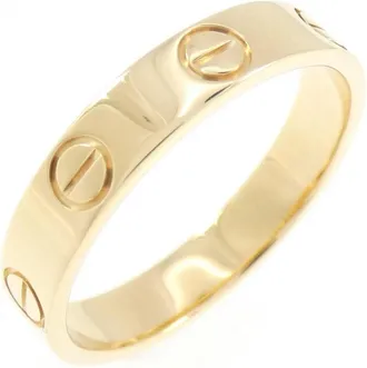 Cartier Yellow Gold Yellow Gold (18K) Band Ring (Pre-Owned)