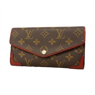Louis Vuitton Brown Cerise Long Wallet (Bi-Fold) (Pre-Owned)