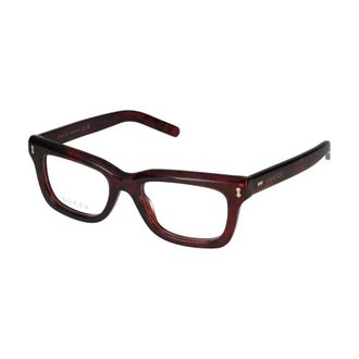 Gucci Gg1522O Eyeglasses - female - Gucci - Glasses - Brown - 51 MM - Accessories