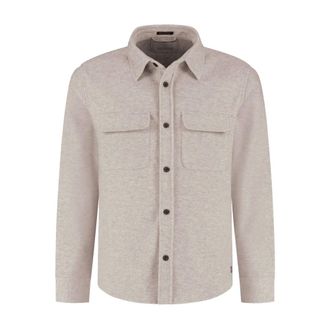 Dstrezzed Dstrezzed - Ulrik Overshirt Stijlvol Herenshirt - Heren - Jassen - Beige - Maat: S