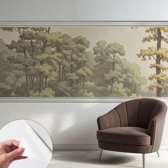 Tulup Fotomurale Adesivo - Murale Da Parete - Carta Da Parati Autoadesiva - Design Parete Moderno - Idillio Boschivo 250x104 Cm