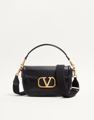 Valentino Garavani Borsa A Spalla Valentino Garavani Alltime In Vitello Granato Donna NERO UNI