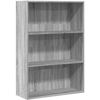vidaXL Estanter&iacute;a De Madera De Ingenier&iacute;a Gris Sonoma 80x30x114 Cm Vidaxl