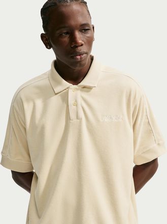 Nike Mens Nike Sportswear Club French Terry Polo in Brown | IQ6273-229