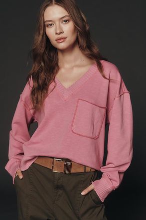Pilcro The Montana Pocket Knit Top by Pilcro