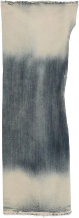 Rick Owens Abito corto monospalla - Blu