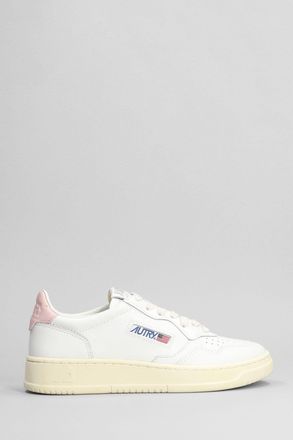 Autry Sneakers Medalist Low in pelle bianca