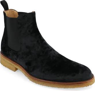 Taft The Jude Boot in Black Velour