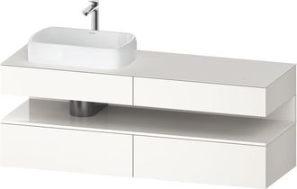 Duravit Qatego Consola Mueble Bajo Lavabo, 2 Extensiones, 2 - Duravit