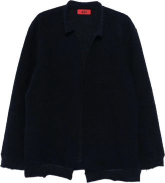 424 Jack met kraag - Blauw