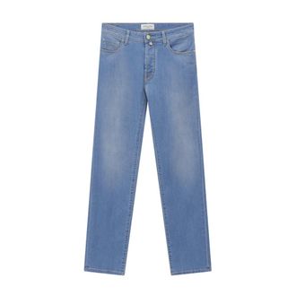 Jacob Cohen Straight Jeans, male, Blue, Size: W31 Straight Jeans