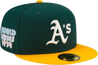 New Era 59Fifty MLB Oakland Athletics Pop Sweat Grn/Purple Fitted Hat 60243525