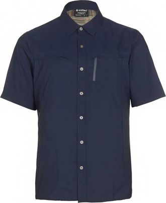 Killtec Mens Sjon Short Sleeve Shirt In Navy Blue